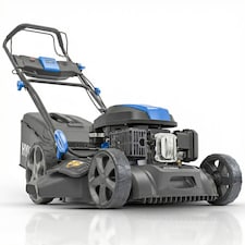 Hyundai 22 Inch 56cm Self-Propelled Petrol Lawnmower, Electric Start, 196cc HYM22200SPEX