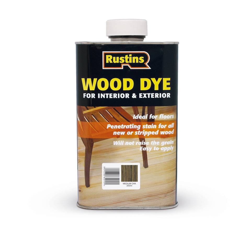 image 1 of Rustins Wood Dye Medium Oak 250ml