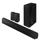 image 2 of Samsung Q990D Q-Series 11.1.4ch Cinematic Soundbar with Subwoofer and Rear Speakers (2024) | Black | Black
