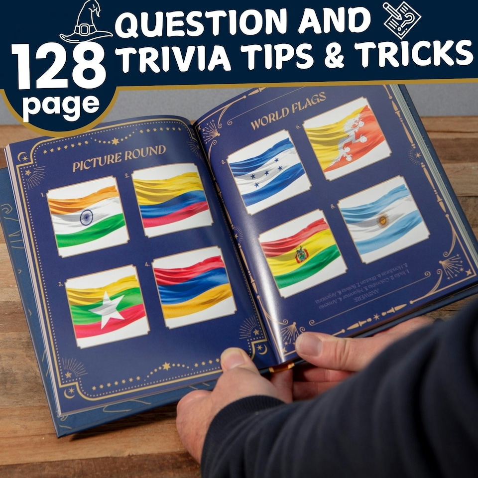 image 1 of Become The Ultimate Pub Quizard - Test Your Knowledge With This Pub Quiz Book