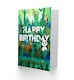 image 2 of Cute Amazon Jungle Animals Panda Child Kids Birthday Card