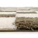 image 8 of Soft Cream Checkerboard Rug Living Room Bedroom Hallway Area Thick Modern 280cm x 380cm | Cream | Cream | 280cm x 380cm