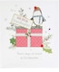 image 5 of Granddaughter Penguins Hand Finished Christmas Card
