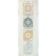 image 3 of Vintage Tarot Rose Tube Candle White