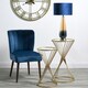 image 7 of Elena Blue Glass Table Lamp Blue