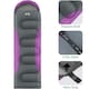 image 4 of Hooded Sleeping Bag - Purple