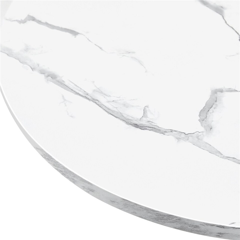 image 1 of Yaheetech Adjustable Pub Round Table