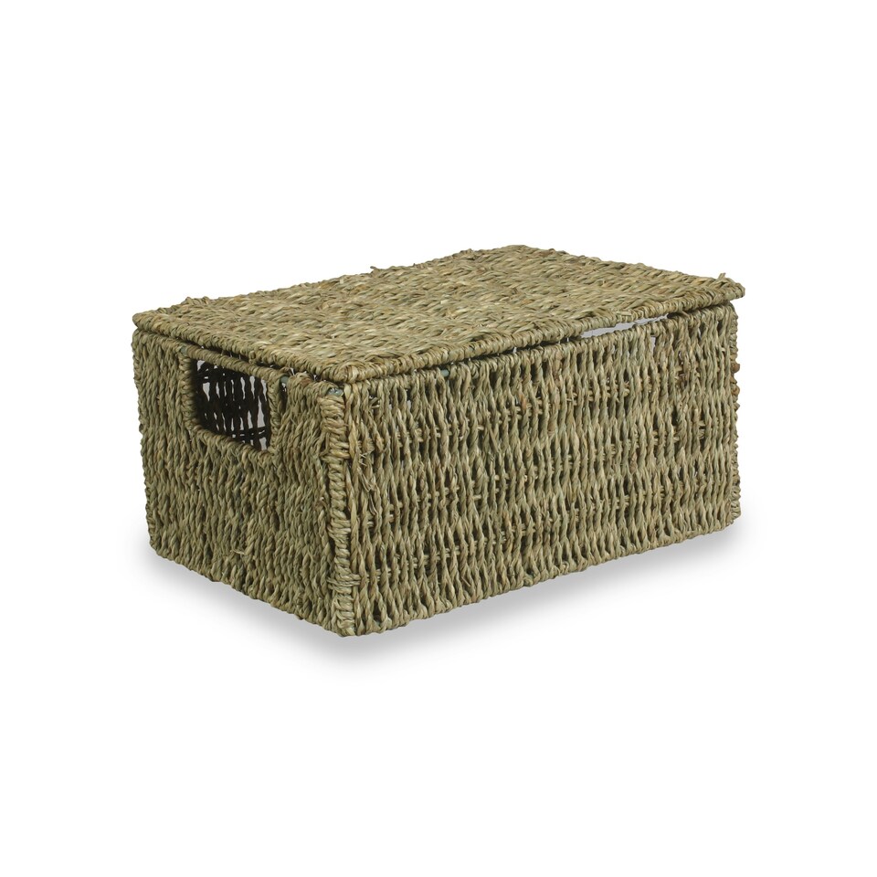 image 1 of Seagrass Storage Baskets Green | Green | M