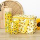 image 5 of Sunflower Print Stemless Glass