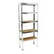 image 1 of 500kg Heavy Duty 5 Tier Metal Storage Garage Shelving Racking