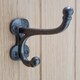 image 6 of Hammer & Tongs Flat Top Ball End Hat & Coat Hook - W35mm x H85mm - Brass