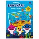 image 1 of Baby Shark Make A Scene Activity Book - Blue - One Size