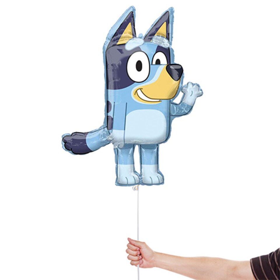 image 1 of Bluey Giant Helium Foil Balloon 81cm / 32 in Blue
