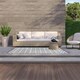 image 6 of Marco Paul Grey Aztec Outdoor Rug 180x120cm Black | white  | 180 x 120cm