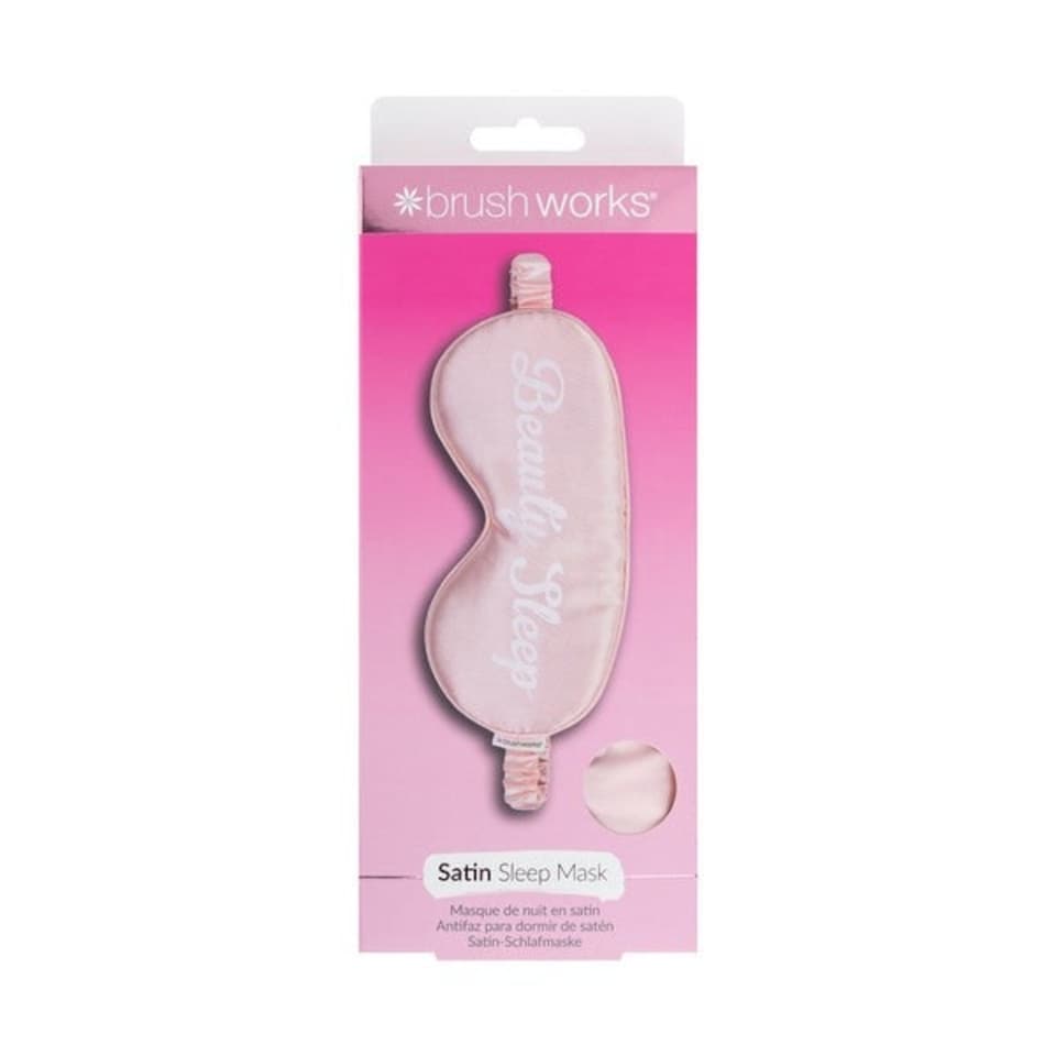 image 1 of Brushworks Satin Sleep Mask