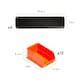 image 5 of VonHaus 12 Pc Wall Mount Storage Bins for Garage