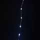 image 8 of 100 LED 5m Premier MicroBrights Indoor Outdoor Christmas Multi Function Battery Operated Lights with Timer on Pin Wire in Cool White