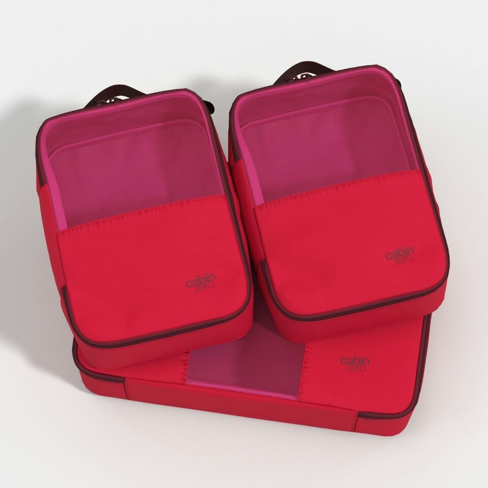 image 1 of Lux Packing Cube - Large - 11.5L - Cranberry Red