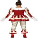 image 3 of Fancy Dress Adult Womens Red Stripe Clown Costume - L