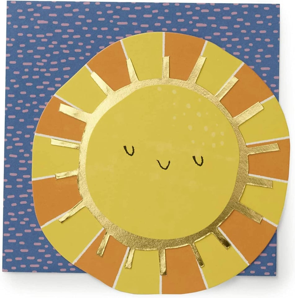 image 1 of Yellow Sun 3D Pop Up Birthday Blank Card