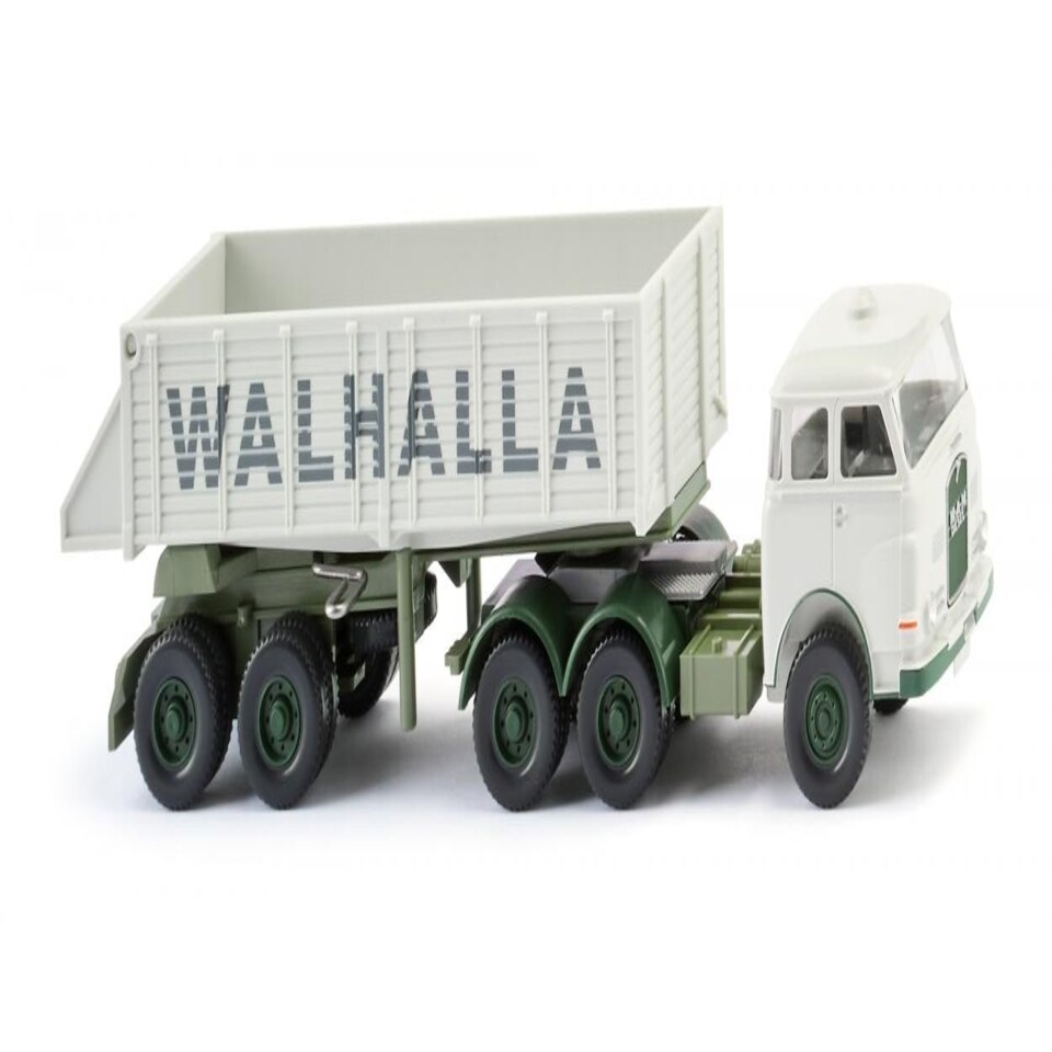 Wiking MAN Pausbacke Rear Tipper Truck Walhalla Kalk 1960-67