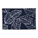 image 2 of Fusion Matteo Bath Mat Navy