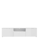 image 2 of Sienna TV Unit  in White/White High Gloss