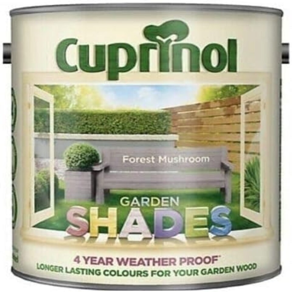 CUPRINOL GARDEN SHADES FOREST MUSHROOM 125ML TESTER