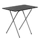 image 1 of Harbour Housewares Wooden Folding Desk - 80cm - Black/Silver | Black | Black
