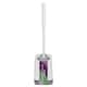 image 5 of JVL Toilet Brush with TPR Bristles, Grey and White