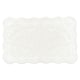 image 1 of Gracie Floral Jacquard Scalloped Bath Mat
