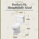 image 5 of Traditional Close Coupled Toilet Pan, Cistern & Soft Close Seat - 820mm x 470mm