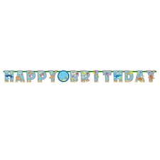 Amscan Ocean Buddies Happy Birthday Banner - Multicoloured - One Size