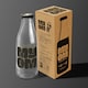 image 5 of MYOM 1L Barista Glass Oat Milk Bottle