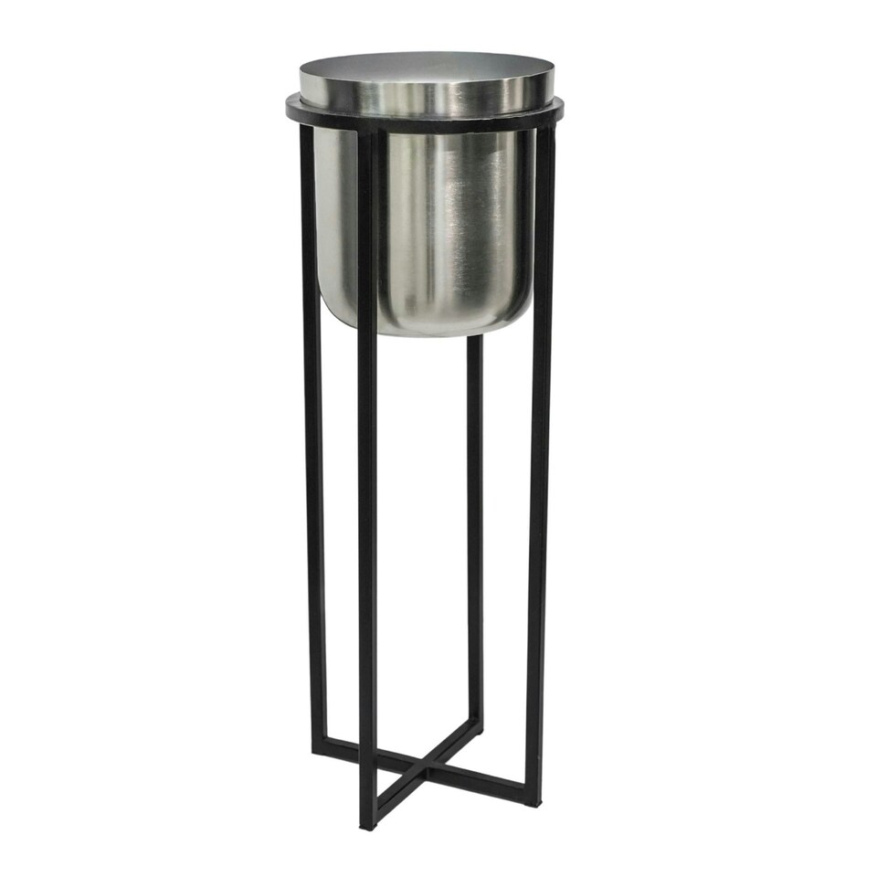 image 1 of Calla Planter Stand Gold