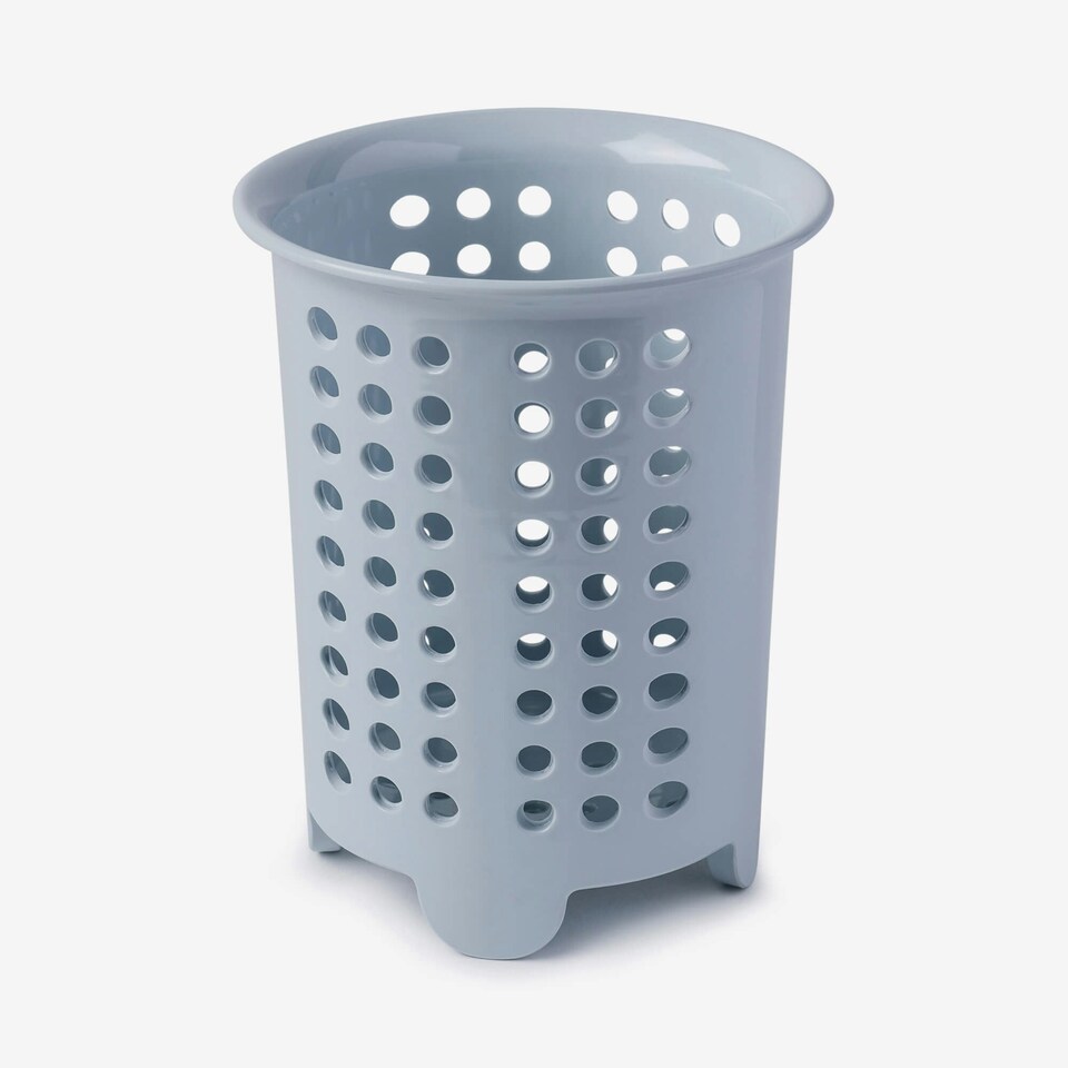 image 1 of Melamine Cutlery Drainer/Utensil Pot Grey | Dark Grey