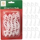 image 1 of 16Pcs Large Gutter Hooks Clear - Blend Seamlessly for Outdoor Use
