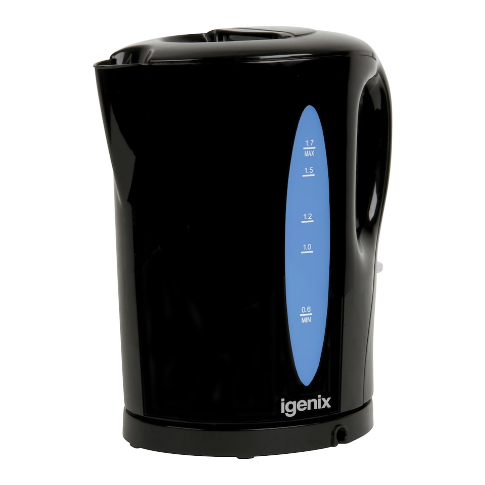 image 1 of Igenix IG7280, Cordless Jug Kettle, 1.7 Litre, 2200W, Black
