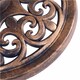 image 7 of Traditional Ornamental Pedestal Garden Water Bird Bath (Bronze)