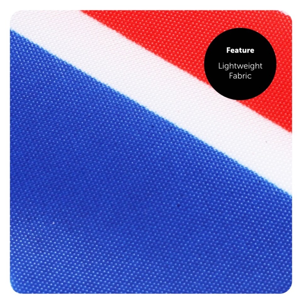 image 1 of Pack of 12 Union Jack Waving Hand Flags | Red | 2