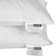image 7 of Homescapes White Duck Feather Pillow Pair White
