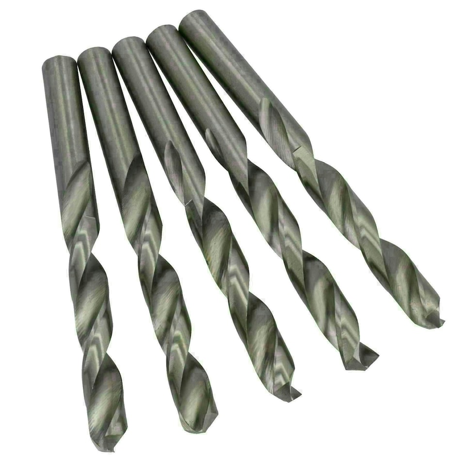 image 1 of 12.5mm HSS-G Metric MM Drill Bits for Drilling Metal Iron Wood Plastics 5pc