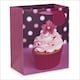 image 2 of Large Gift Bag Large Sweet Treat Large Happy Birthday Gift Bag With Ribbon Handles & Attached Gift Tag