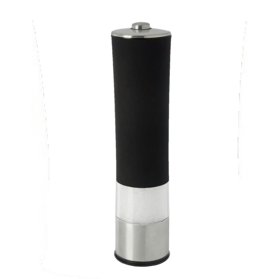 image 1 of Seasons Kirkenes Electric Salt And Pepper Mill - Solid Black - One Size
