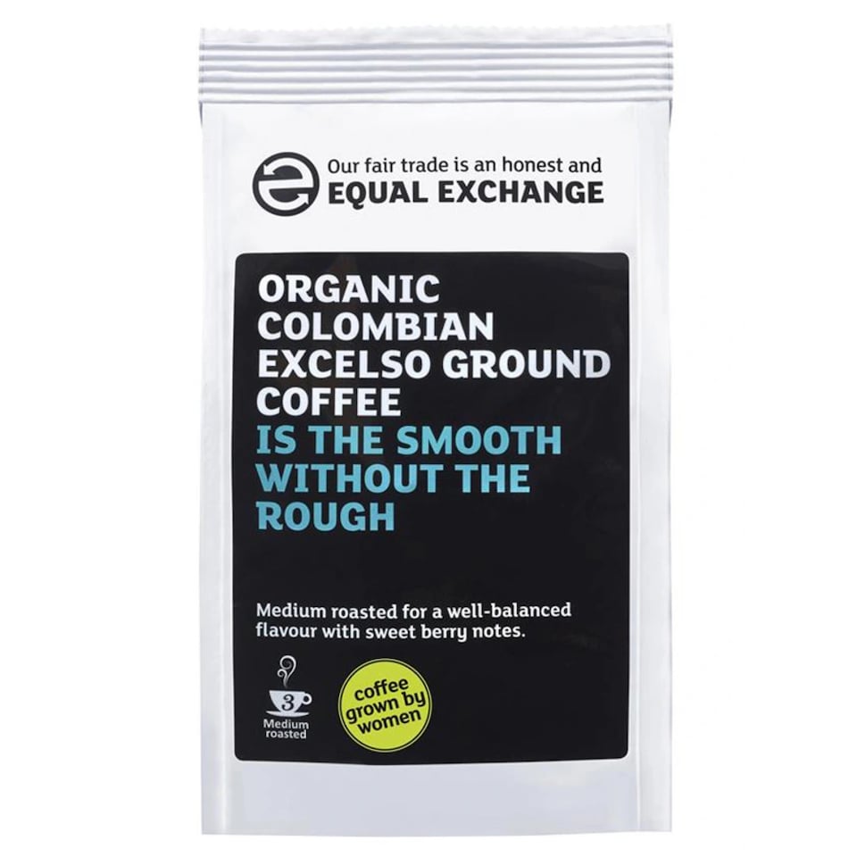 Colombian Excelso Roast & Ground Coffee, Organic 227g (Equal Exchange)