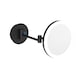 image 1 of COSMIC Mirror, Wall Mounted, X5, LED light, Matt Black, Architect Collection