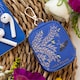 image 3 of Portico Designs Sara Miller Birthday Shaped Compact Mirror & Earphone Case Set
