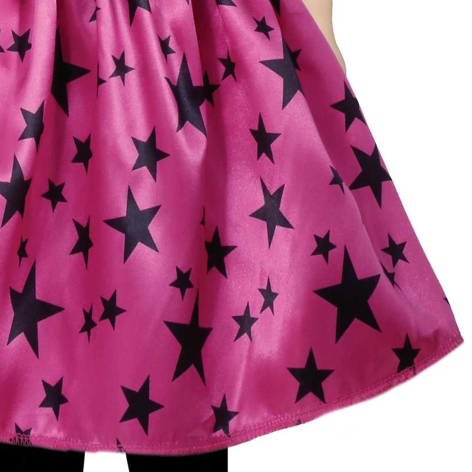 image 1 of Fiestas Guirca Baby Star Witch Costume Set | Pink | Pink/Black | 18-24 mths | 1