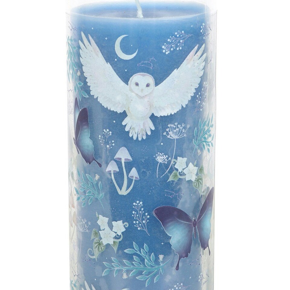 image 1 of Something Different Night Owl Lavender Tube Candle - Lavender/Transparent - One Size Purple | One Size