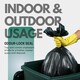 image 5 of Pack of 100 Heavy Duty Black Bin Bags – 80L, Flat Pack